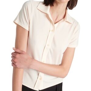 VINCE SHORT SLEEVE BUTTON-UP SHIRT